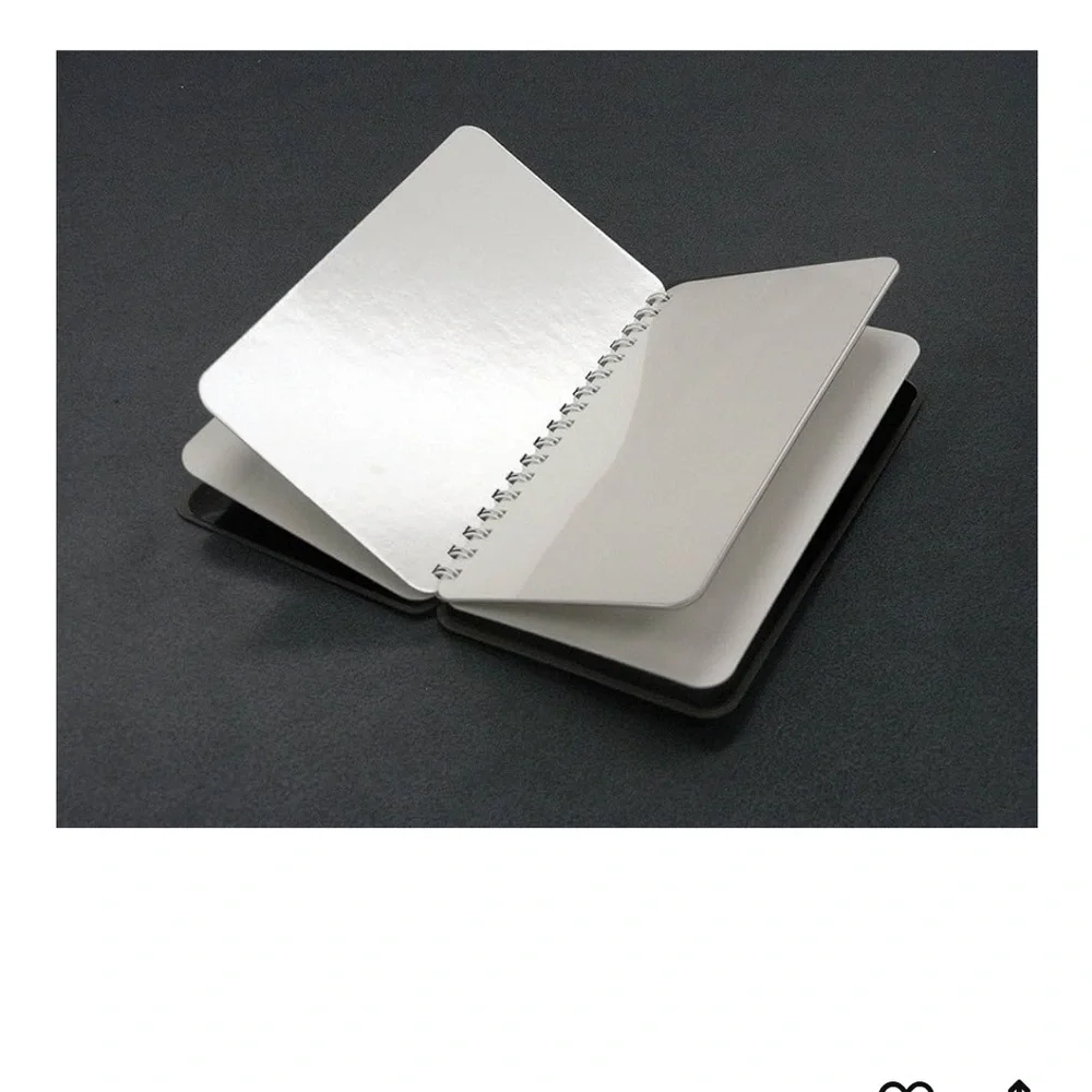 Nu Board Gray Spiral Notebook